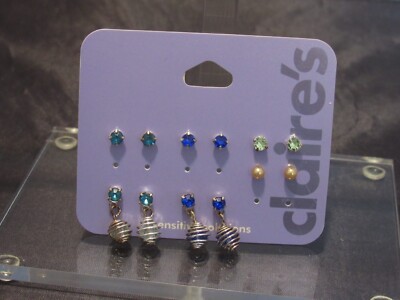 Claire's Stud Earrings 6 Different Styles & or Colores NWT