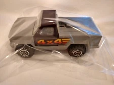 1978 Tonka Pickup Truck 2-Door 4x4 Plastic Metal Brown Gray, Vintage 