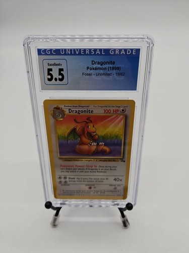 Dragonite (Unlimited) graded CGC 5.5 for sale on eBay