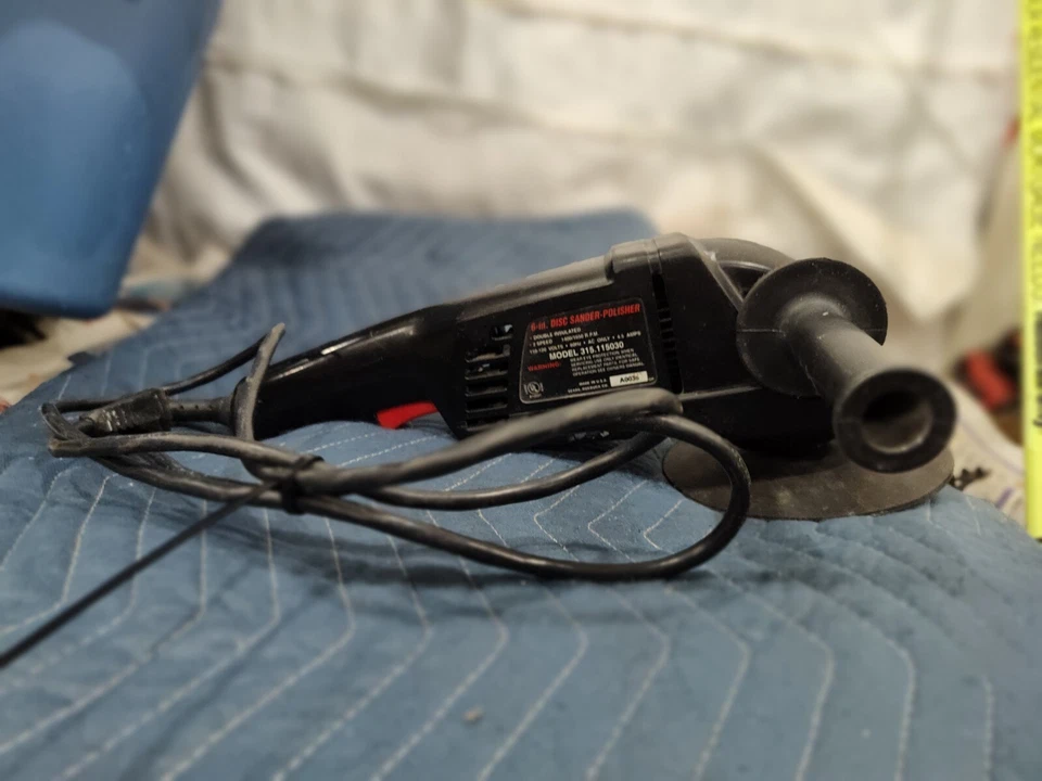 CRAFTSMAN 6" Disc Sander-Polisher 315.115030 W/ Wrench !! - Image 4 of 4