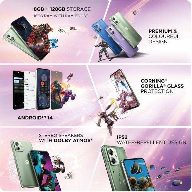 Motorola g64 5G 8GB RAM 128GB STORAGE Factory Network Motorola g64 5G 8GB RAM 128GB STORAGE Factory Network