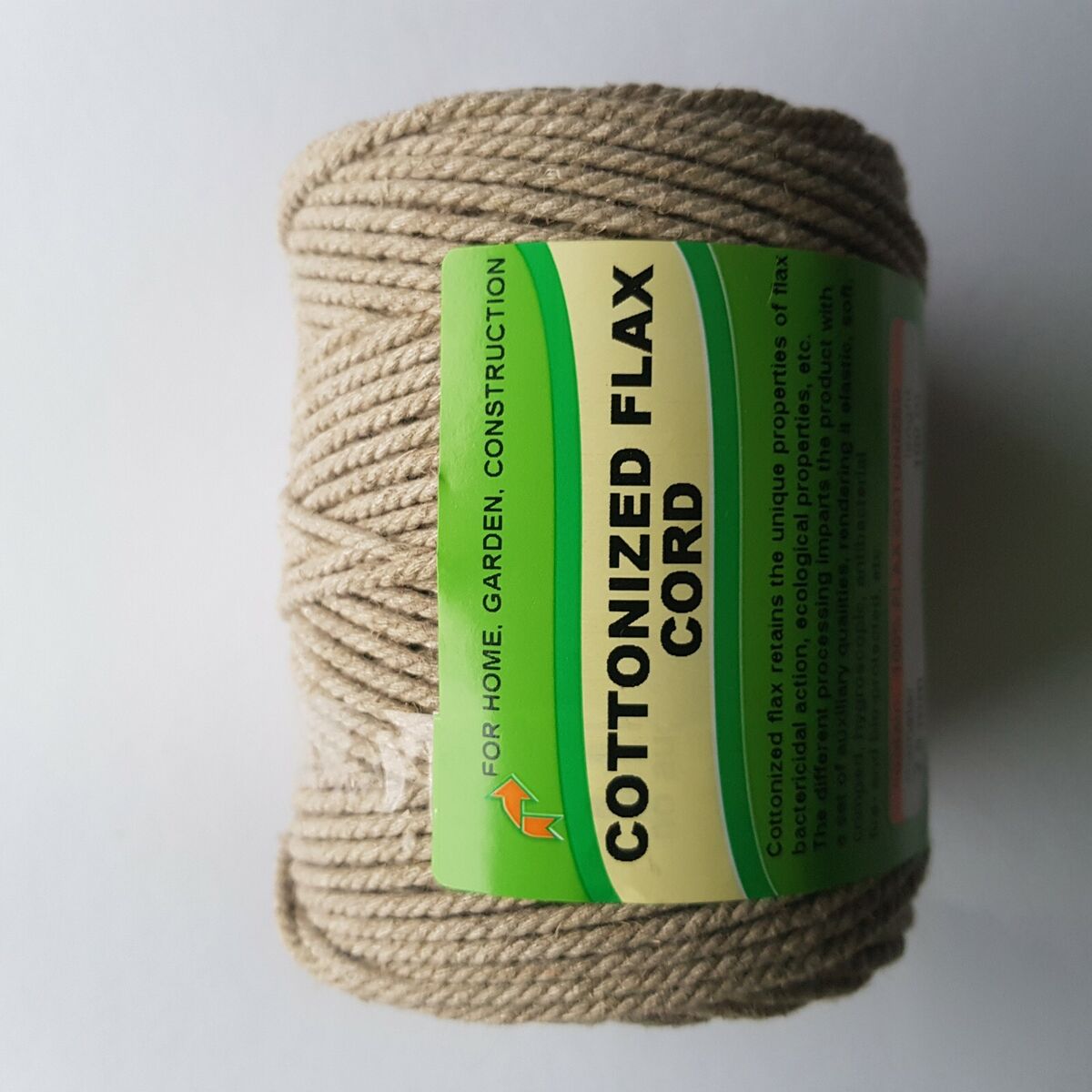 Linen&Cotton Cord 2.5 mm/100 m of High Quality Yarn for Crafts Macrame  Projects