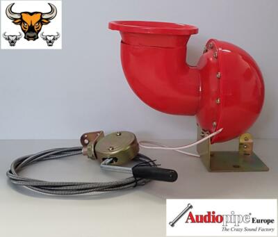 Bullhorn Stiergebrüll Bull Horn + Seilzug  12 Volt TOP !!!