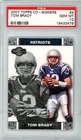 2007 Topps Co-Signers Tom Brady #4 PSA 10 P1452