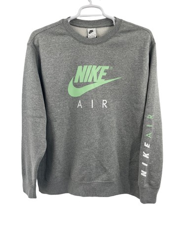 Nike Air Light Gray/Mint Green Fleece 