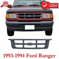 Grille Assembliey For Ford Ranger 1993-1994 Front Plastic Dark Gray Fo1200184
