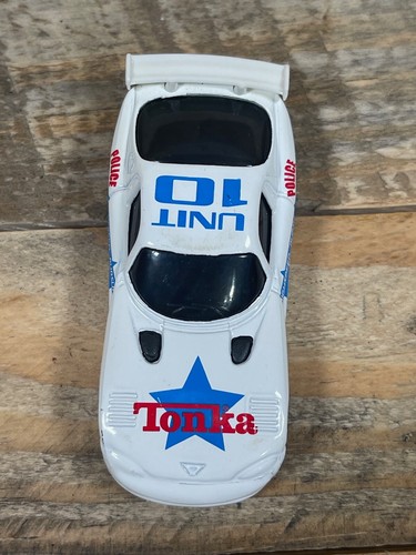 Tonka Dodge Viper GTE 1998 Maisto Polizia 10 Unità Inseguimento Auto 2003 Veicolo Bianco - Foto 4 di 6