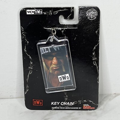 Hulk Hogan 1999 WCW/NWO Racing Champions Keychain NOS Wrestling WWE Wrestler 