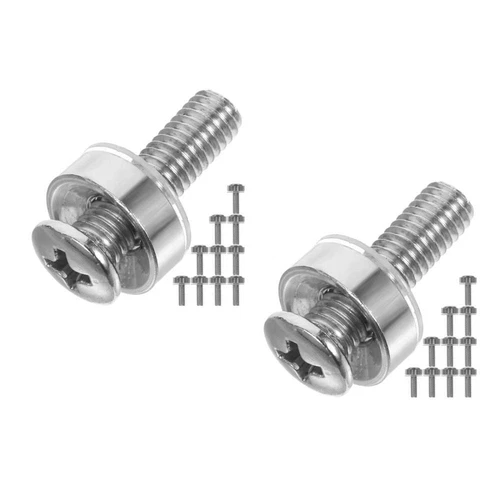  100-teiliges Rack-Schrauben-Käfigmuttern-Set,