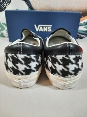 Vans Off The Wall Slip-on Reissue 98 Lx Houndstooth Black  display picture 3