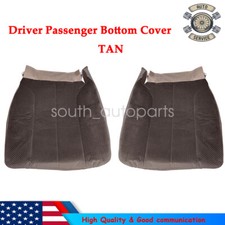 For 03-05 Dodge Ram 1500 2500 Slt Driver Passenger Bottom Cloth Seat Cover Tan