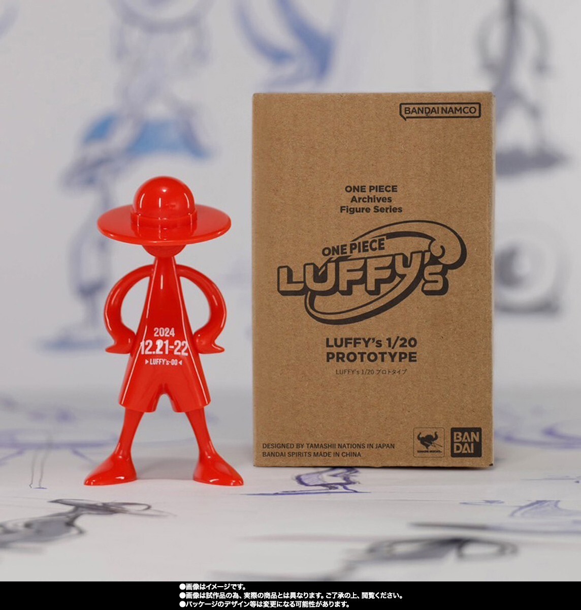 【新品】LUFFY's 1/20 プロトタイプ　ジャンプフェスタ2025記念 One Piece Luffy's 1 / 20 prototype figure JUMP FESTA'25 2025