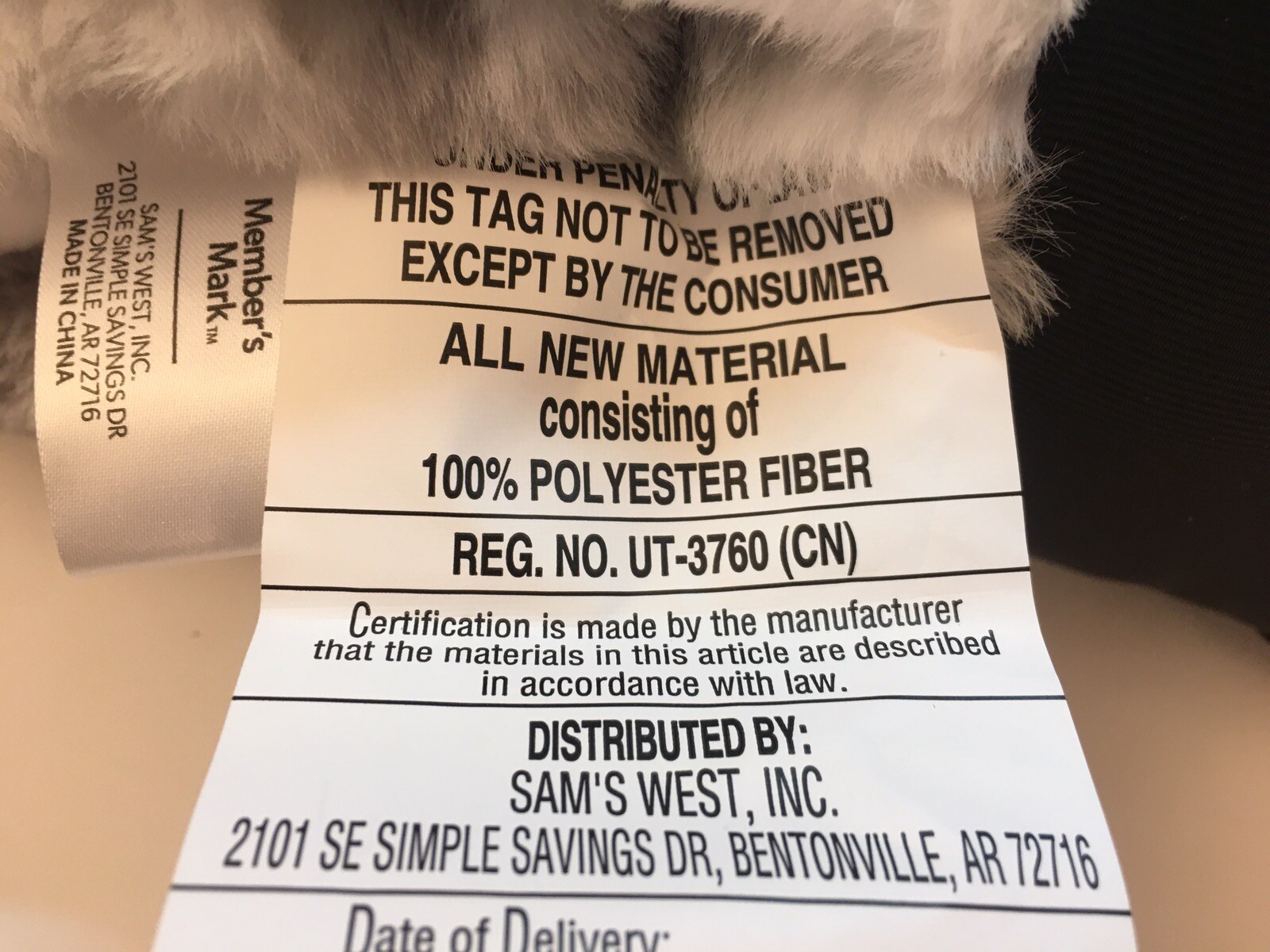 Member's Mark Hotel Premier Collection Luxury Throw 60"x 70" Snow