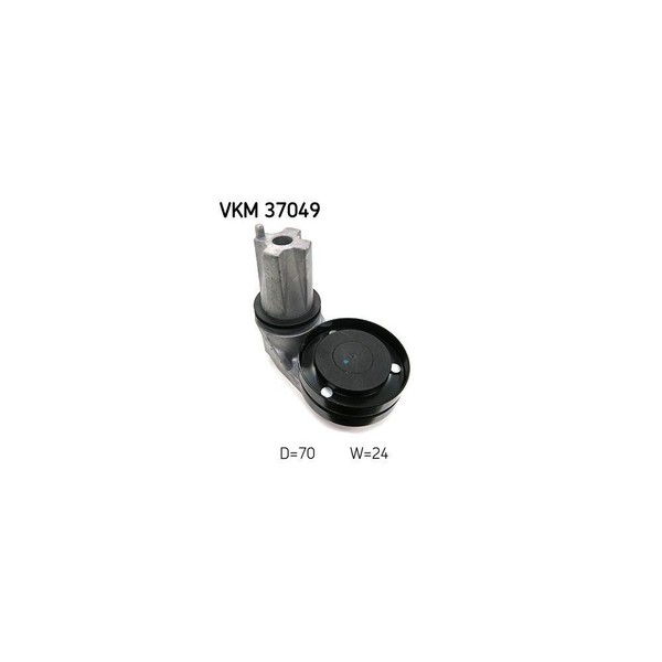 Umlenk-/FüHrungsrolle, Keilrippenriemen SKF VKM 37049 FüR Land Rover, Mitte-image