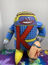 Vintage 1971 The Letter People Inflatable Alphabet LETTER K kicking READ