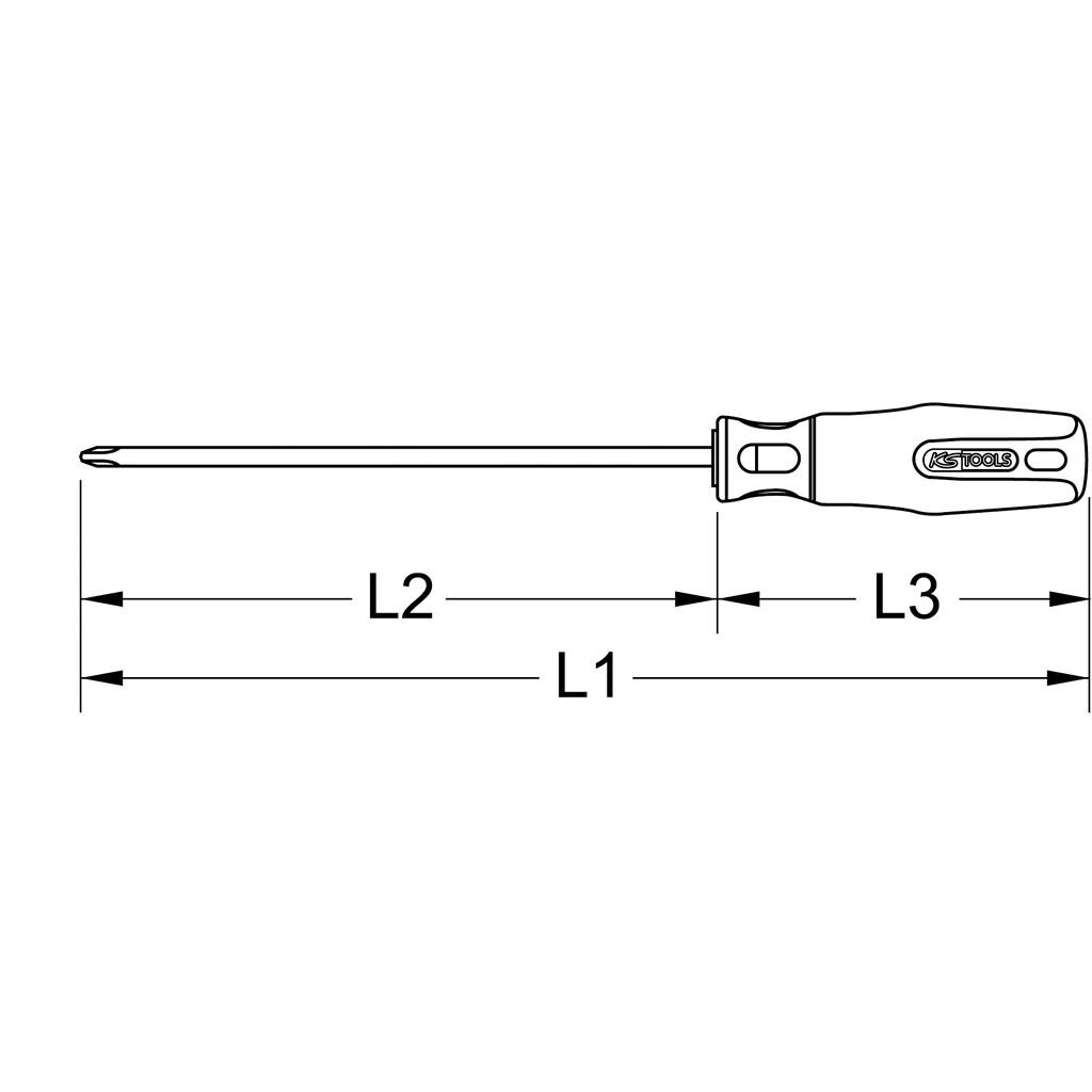 Sourcing Map Schraubendreher Mit Schlitz- & Kreuzschlitz-Spitze | PH1, 5mm, Rutschfester Griff, 18cm Lang