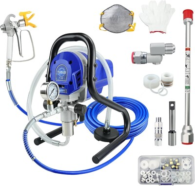 #ad PROFESSIONAL Construction Work Airless Paint Sprayer Machine Painting Home Wall $335.51