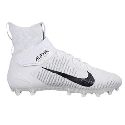 NIKE ALPHA MENACE ELITE 2 FLYKNIT FOOTBALL WHITE MEN