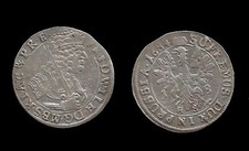 ALLEMAGNE . BRANDENBURG . PRUSSE . FREDERIC GUILLAUME . 18 GROSCHER . 1684 .
