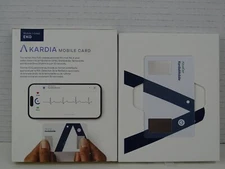 AliveCor KardiaMobile Card Portable Personal ECG EKG Thin Light Weight Card Size