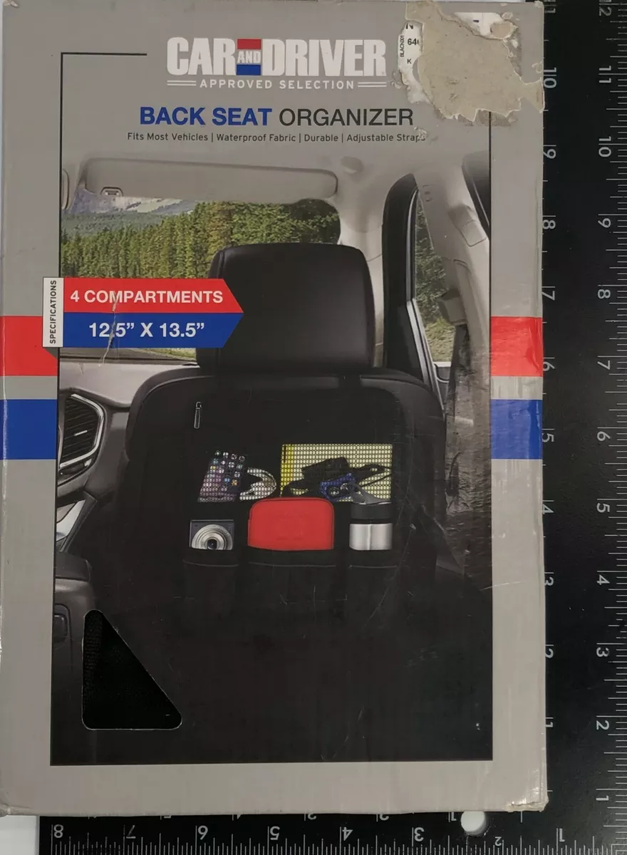 Auto Seat Back Organizer Travel Storage Uber Driver Traveling