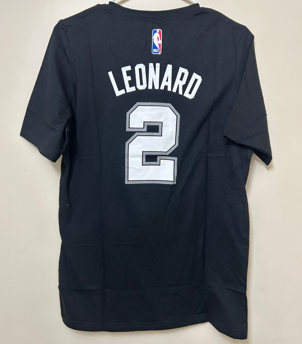 San Antonio Spurs NBA # 2 Leonard Name & Number Short Sleeve Youth