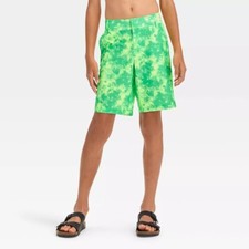 Art Class Boys' Hybrid Tie-Dye Swim Shorts