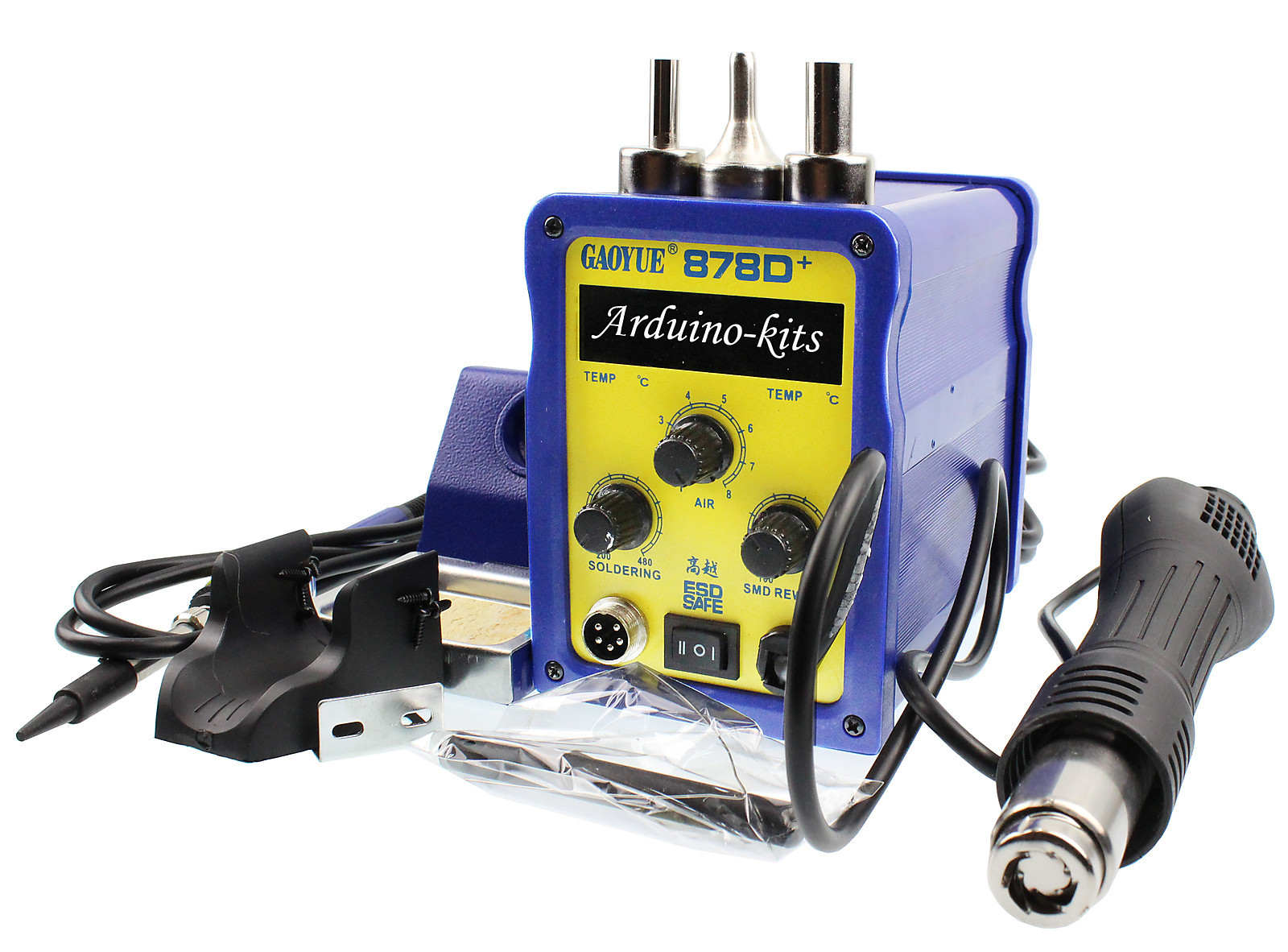 Yaxun 878D+ 220V SMD Digital Hot Air Rework Grelly UK