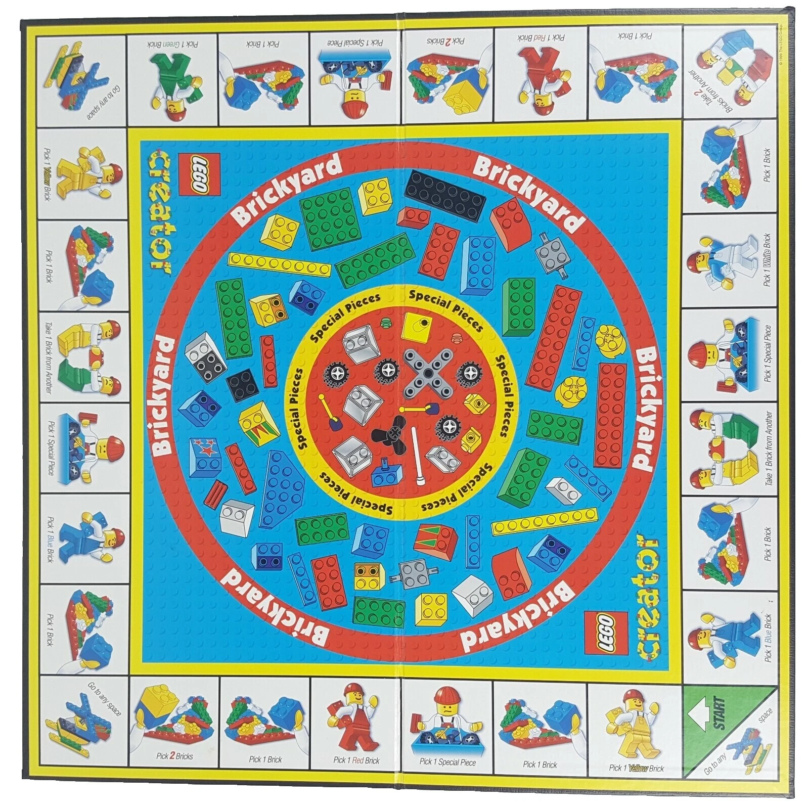 LEGO Multi-Color Game Pieces & Parts