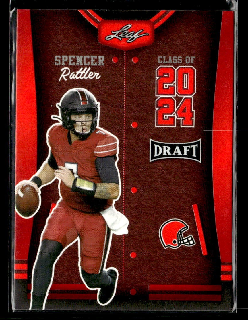 Spencer Rattler trading card