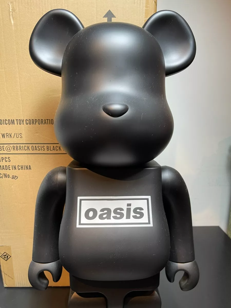 Oasis Be@rbrick 1000% Rubberized Black Version Medicom Japan