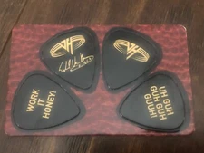Eddie Van Halen Guitar Picks Set Of 4 Look! 
