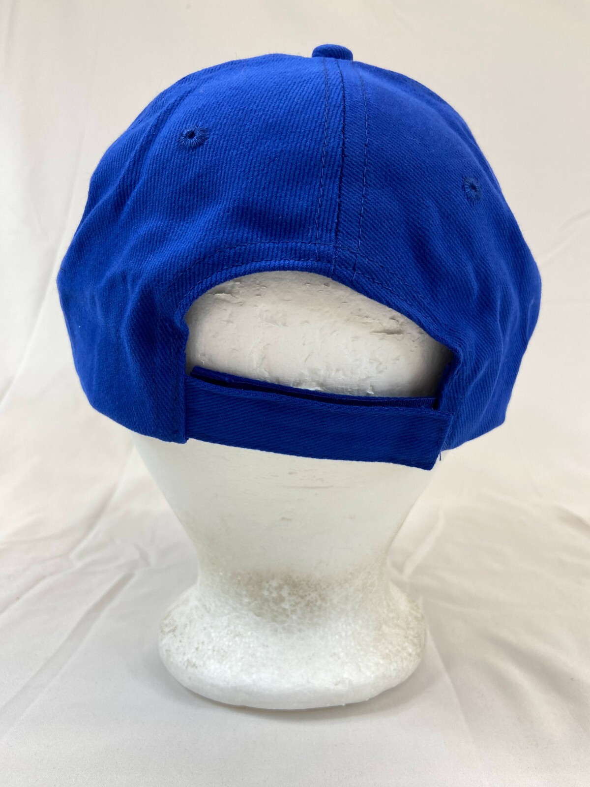 Solid Blue Baseball Cap Strapback Hat Casual Wear… - image 6