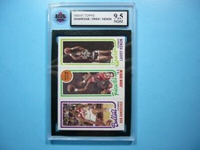 1980 1980/81 TOPPS NBA BASKETBALL CARD 19 209 246 JOHN DREW LEADER KSA 9.5 GL