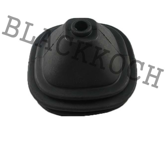 40s.50s 黒ラッカーボタンEuclid Gear Boot Shift Lever Rubber for Toyota Land Cruiser BJ40 42 45 46