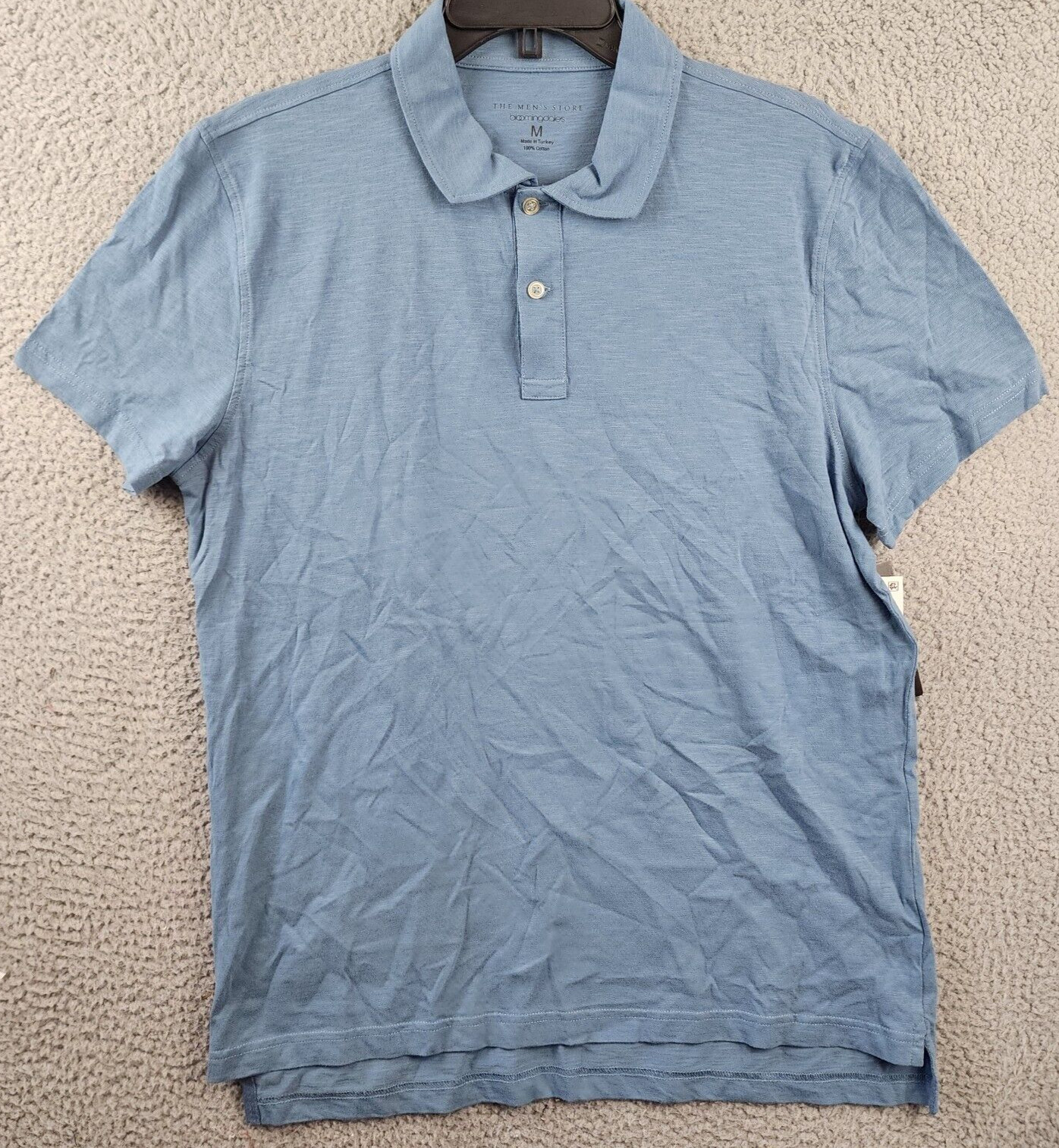 Мужская рубашка поло обычного кроя Mens Coronet синего цвета в магазине Bloomingdales