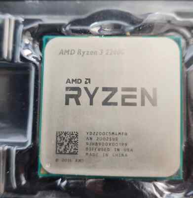 AMD Ryzen 3 Pro 2200G Quad-Core 3.5GHz Socket AM4 Processor (YD220BC5M4MFB)