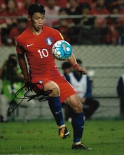 South Korea Hwang Hee-chan Autographed Signed 8x10 EPL Photo COA #1