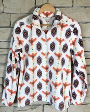 ARIAT Fleece 1/4 Zip Pullover - Southwest Aztec Print - Women  s Sz Small