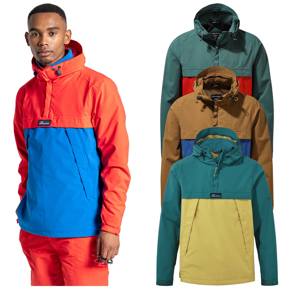 Mens waterproof cheap anorak jacket