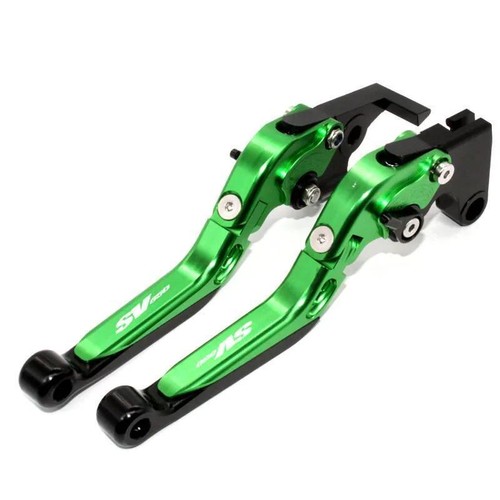 Adjustable folding brake clutch lever For Suzuki (Fits) SV650 1999-2009 - Picture 13 of 15