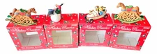 (LOT OF 4) YEAR 2000 ECKERD HOLIDAY CLASSICS ORNAMENTS - See Description!