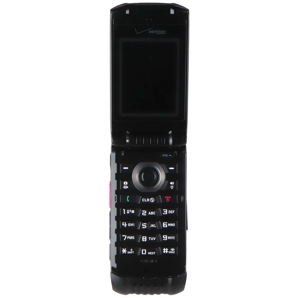 Teléfono abatible Casio G'zOne Ravine 2 (2,2 pulgadas) (C781H) Verizon - 512 MB/Negro Foto 2 de 4