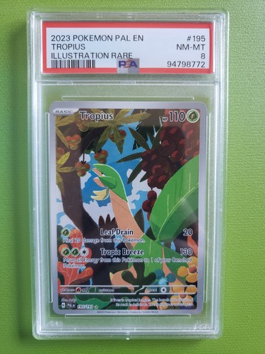 Tropius graded PSA 8 for sale on eBay