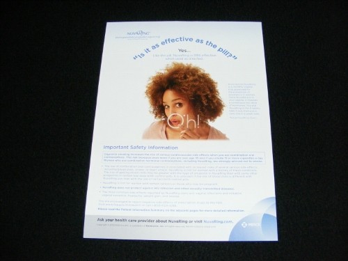 NUVARING magazine clippings from 2012 print ad for Birth Control - Picture 2 of 3