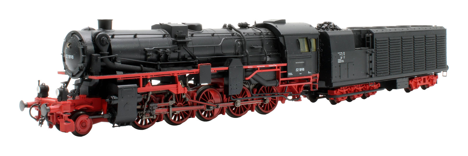 TRIX 'HO GAUGE' 22109 DB BLACK & RED BR 52 1898 STEAM LOCOMOTIVE *DCC SOUND*
