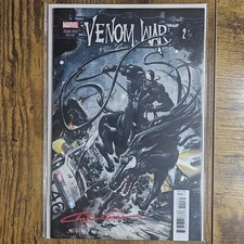 Venom War #2 Clayton Crain Signed w/COA