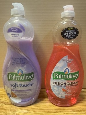 Palmolive Soft Touch Almond Milk/Blueberry & Fusion Clean Baking Soda/Grapefruit