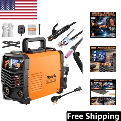 Professional 200A Stick Welder - Fast Setup with LED Display & Safety Protection