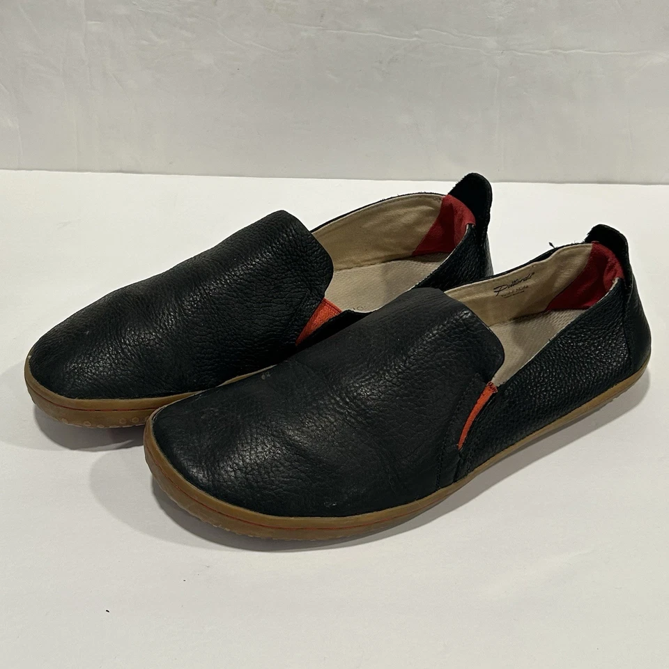 Sapato Vivobarefoot Masculino MATA Preto Couro Selvagem 43m (10 EUA) - Imagem 2 de 4